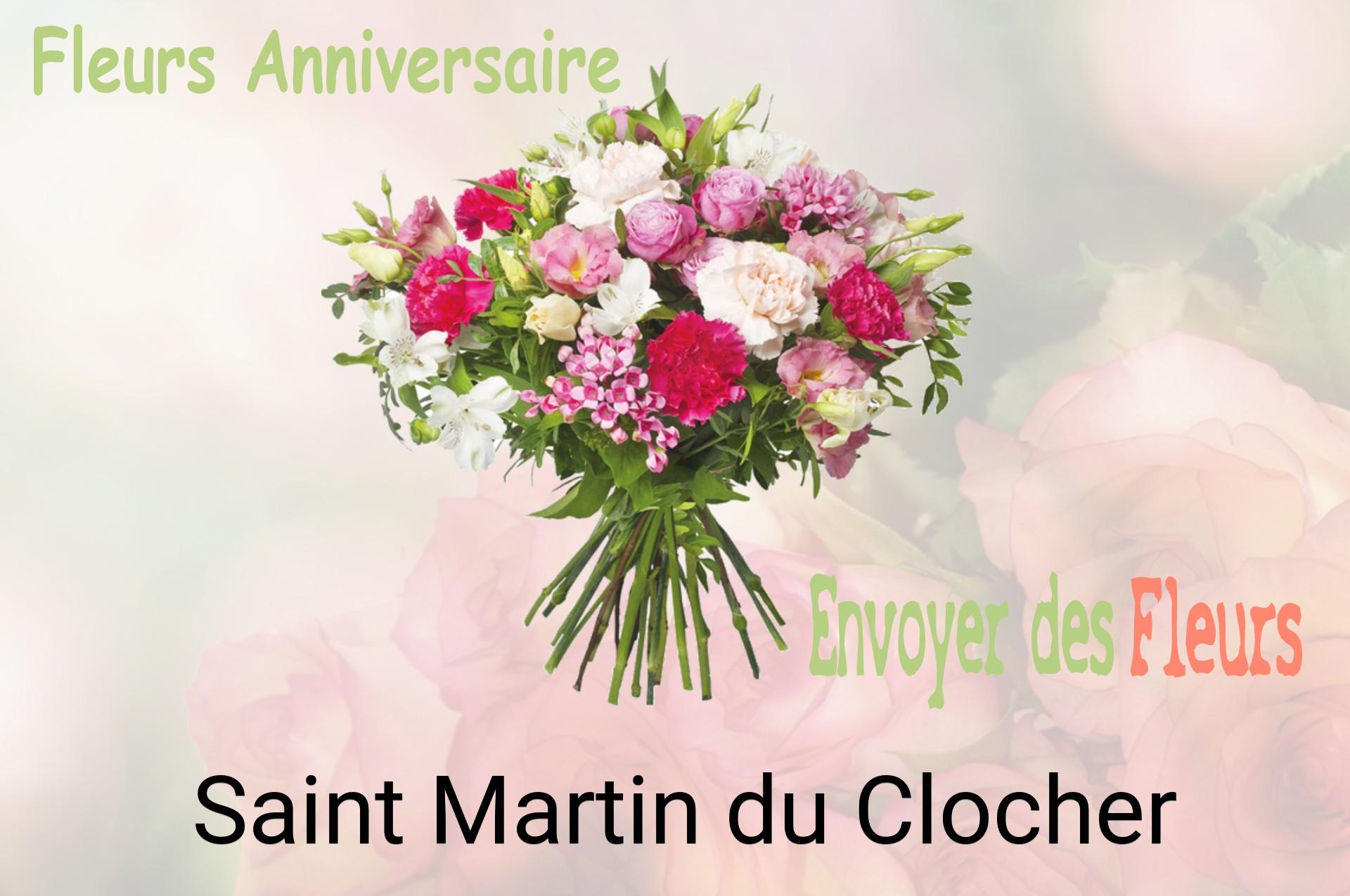 Bouquet de fleurs d’anniversaire livré à Saint-Martin-du-Clocher