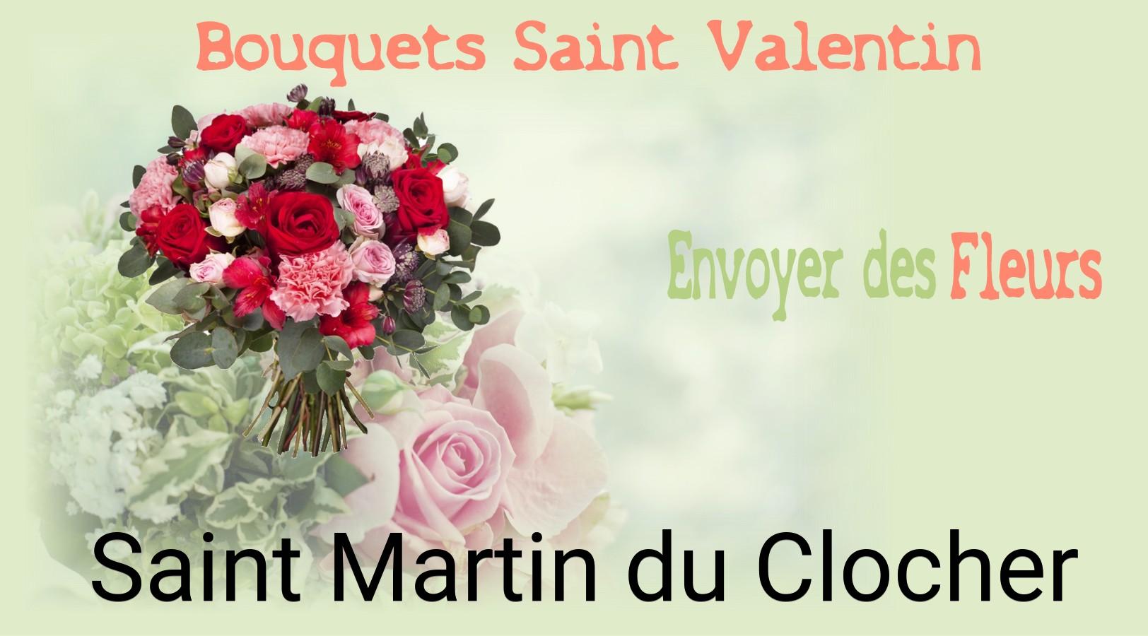 Roses de Saint-Valentin livrées à Saint-Martin-du-Clocher