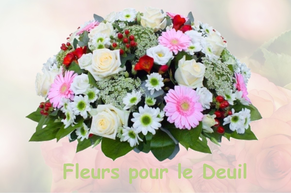 fleurs deuil SAINT-MARTIN-DU-CLOCHER